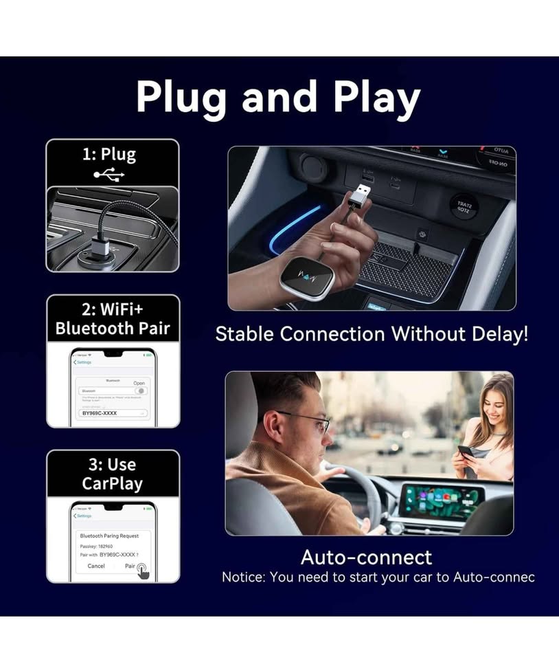 Wireless Android Auto Adapter - photo 2