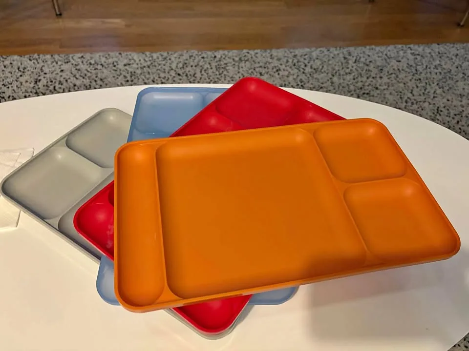 Vintage Tupperware trays