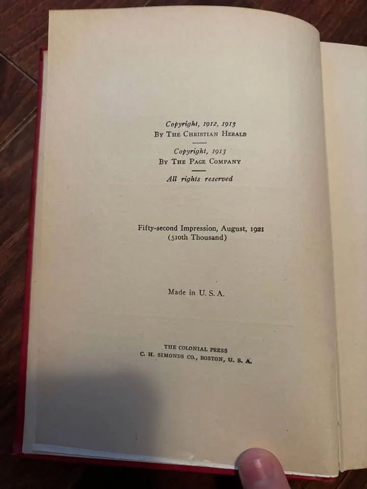 RARE POLLYANNA - Antique 1921 Edition image indicator(4)