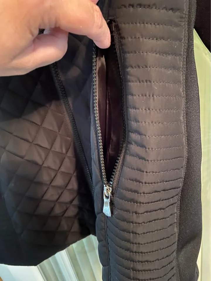 Women’s Calvin Klein Quilted Jacket, size Petite Large image indicator(7)