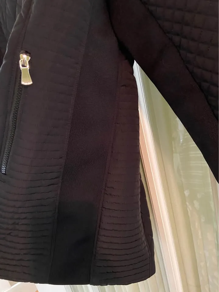 Women’s Calvin Klein Quilted Jacket, size Petite Large image indicator(8)