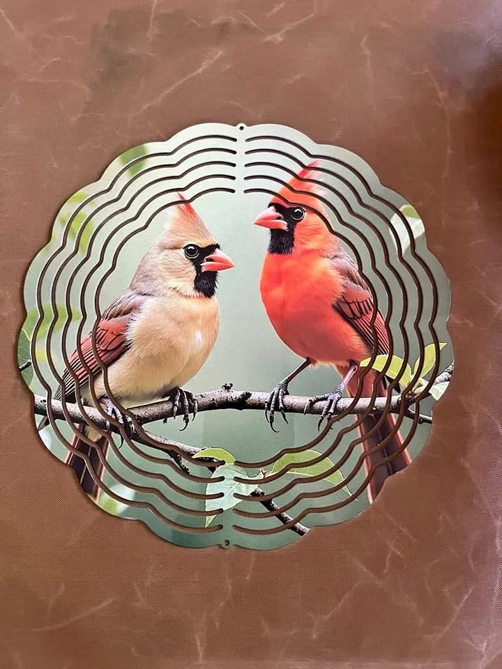 8" Garden Spinners lots to choose from or we can personalize on