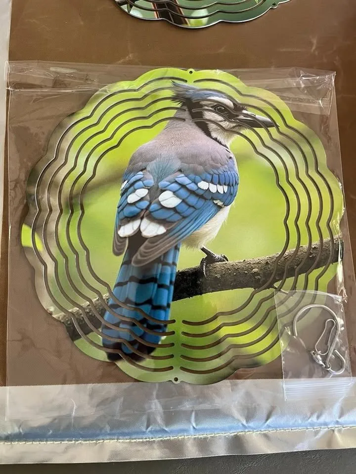 8" Garden Spinners lots to choose from or we can personalize on image indicator(5)