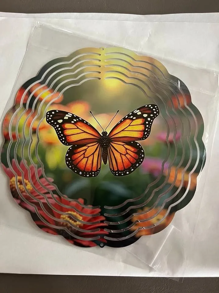 8" Garden Spinners lots to choose from or we can personalize on image indicator(7)