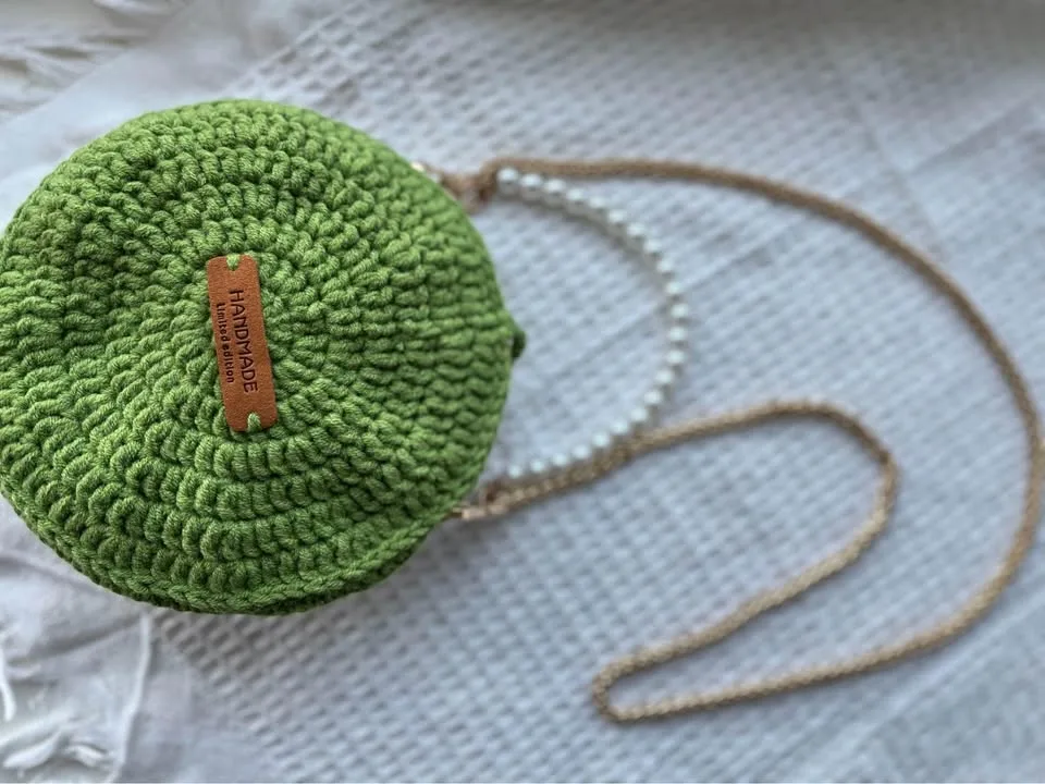 Crochet Flower Phone bag image indicator(7)