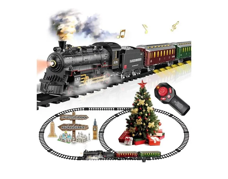 Electric Train Sets Remote Control for Kids