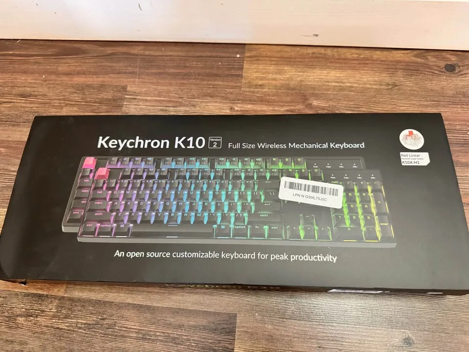 Keychron K10 Full Size Wireless Mechanical Keyboard image indicator(4)
