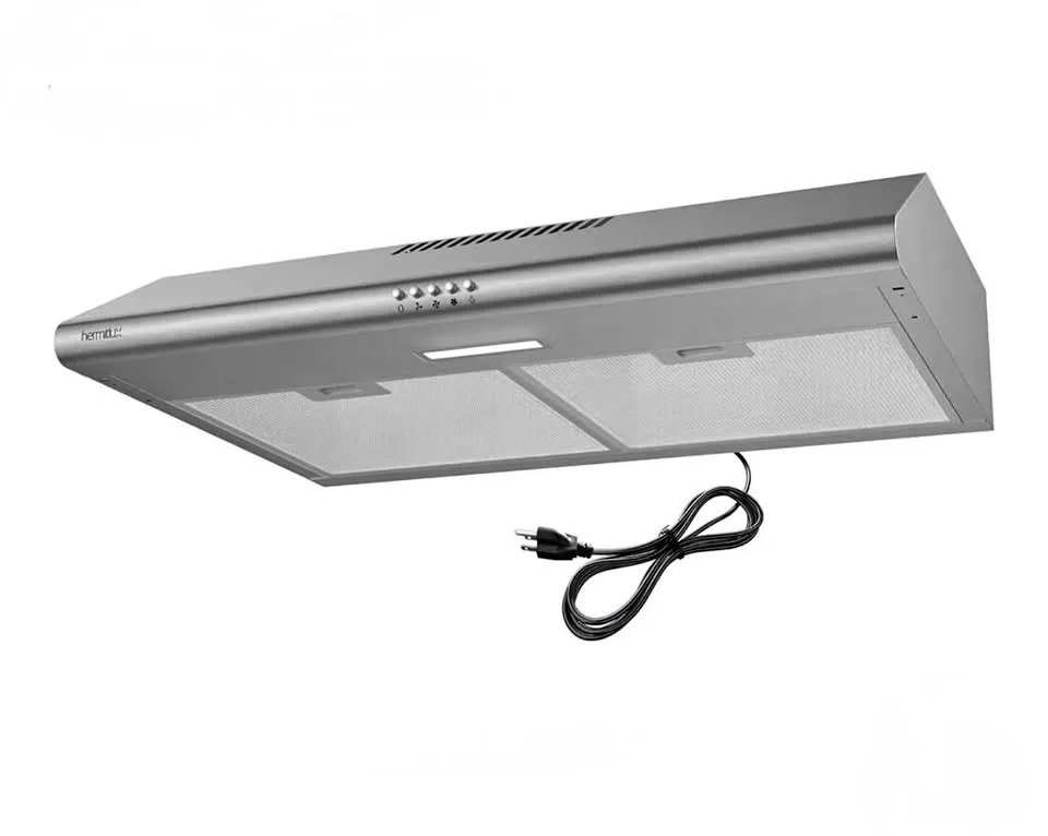 Hermitlux Under Cabinet Range Hood, 30 inch