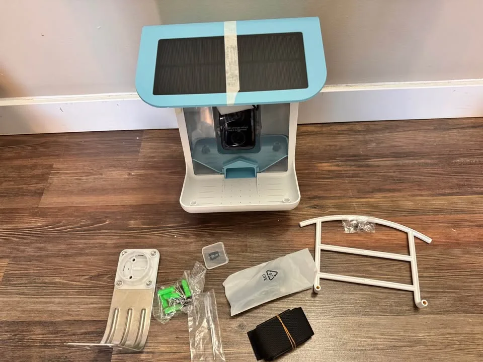 Smart Bird Feeder with Camera image indicator(4)