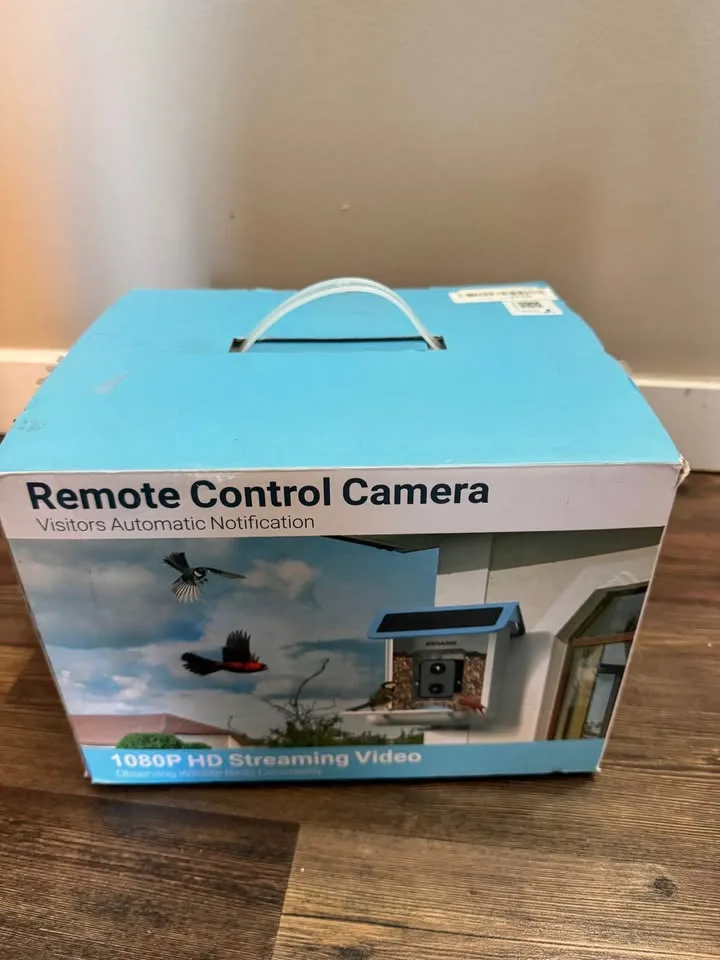 Smart Bird Feeder with Camera image indicator(5)