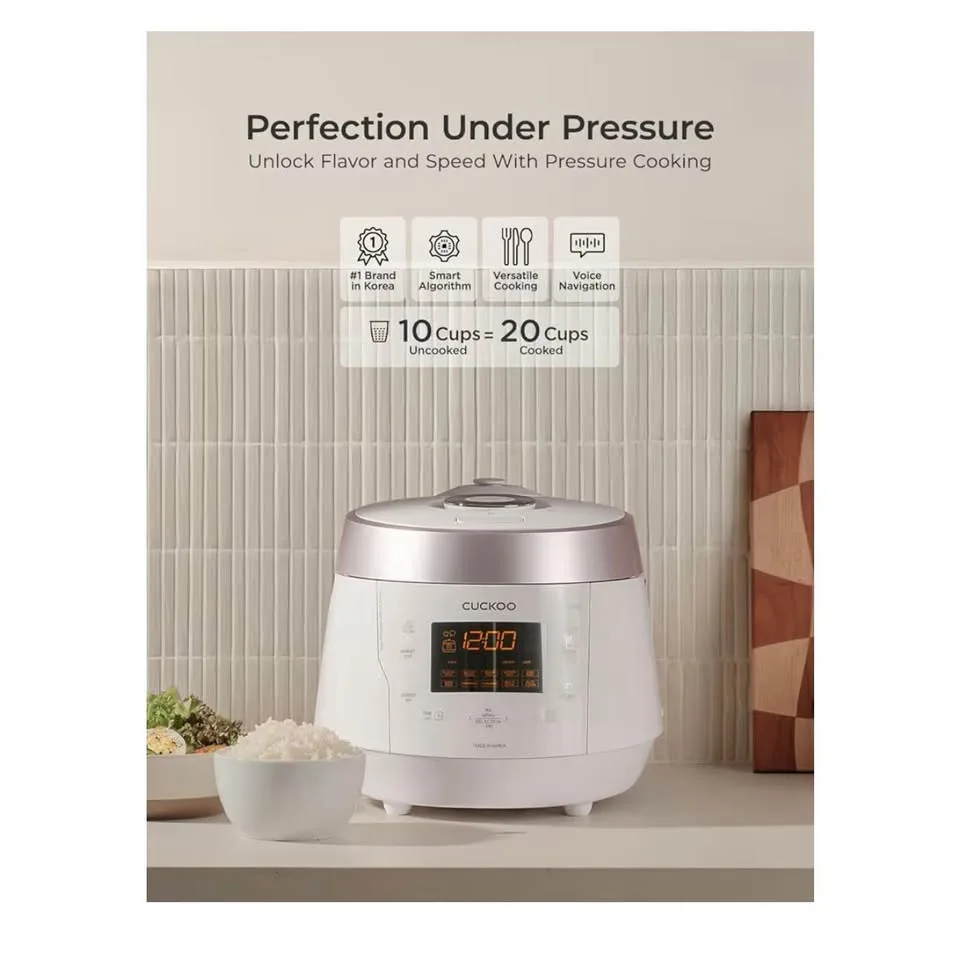 Cuckoo | rice cooker 10 Cup Electric Heating Pressure Cooker image indicator(2)