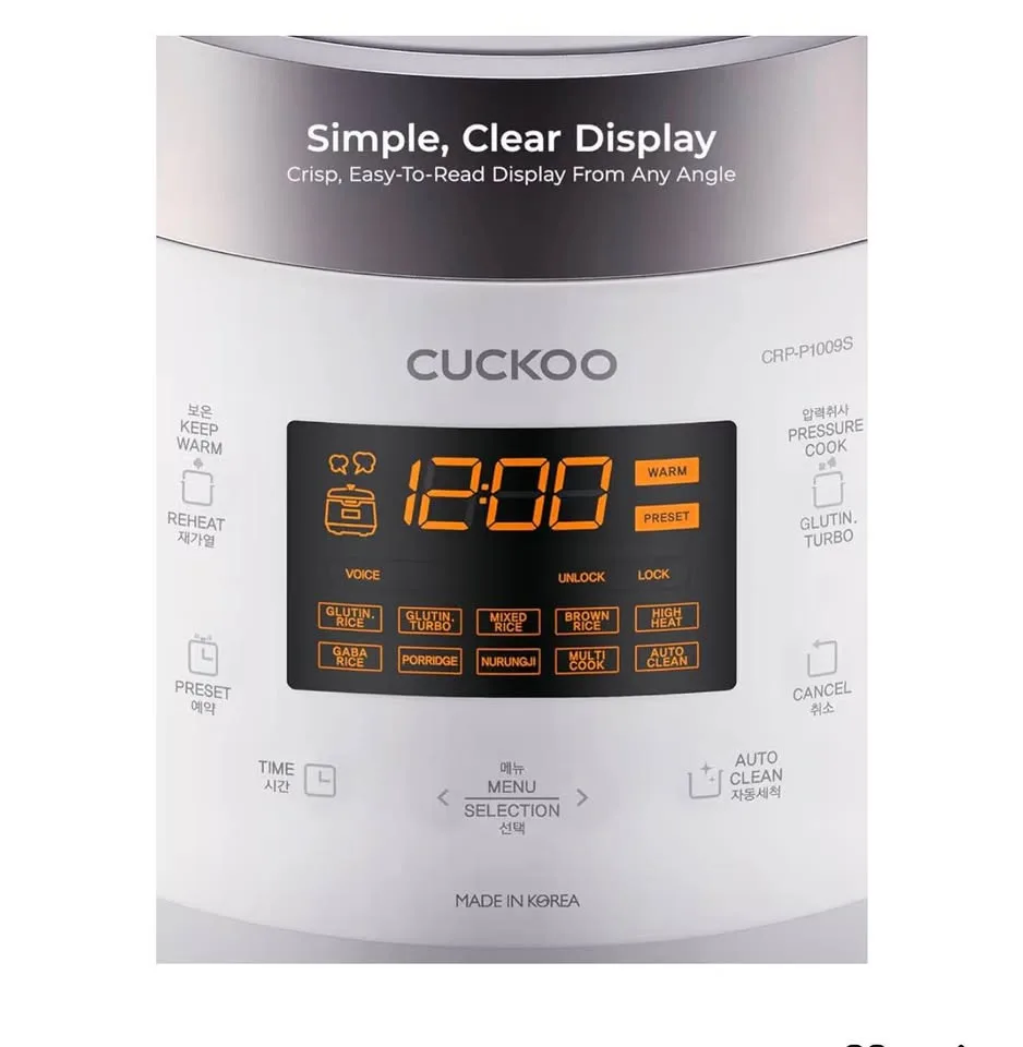 Cuckoo | rice cooker 10 Cup Electric Heating Pressure Cooker image indicator(3)