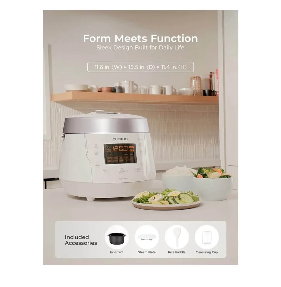 Cuckoo | rice cooker 10 Cup Electric Heating Pressure Cooker image indicator(4)