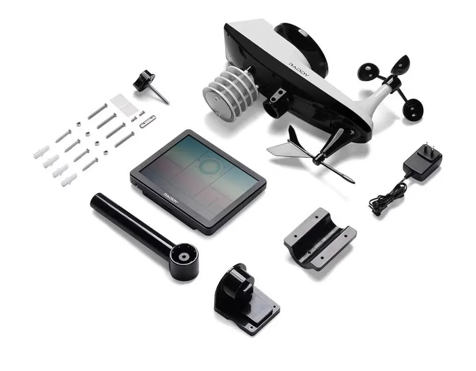 Raddy VP7 Wi-Fi Weather Station image indicator(5)