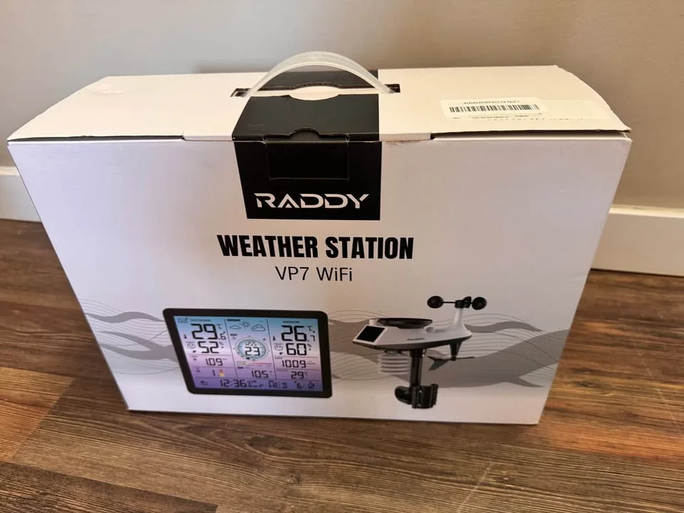 Raddy VP7 Wi-Fi Weather Station image indicator(7)