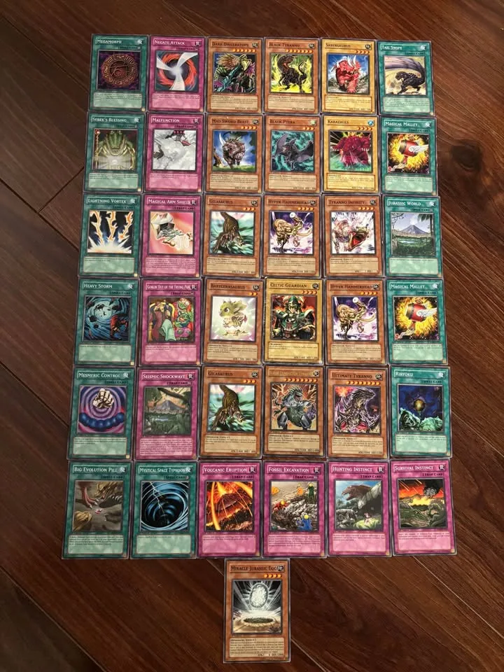 Yu-Gi-Oh! Dinosaur Deck Lot - 37 Cards image indicator(6)