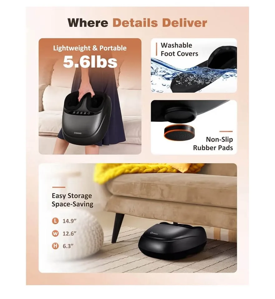 Shiatsu Foot Massager with Heat image indicator(3)