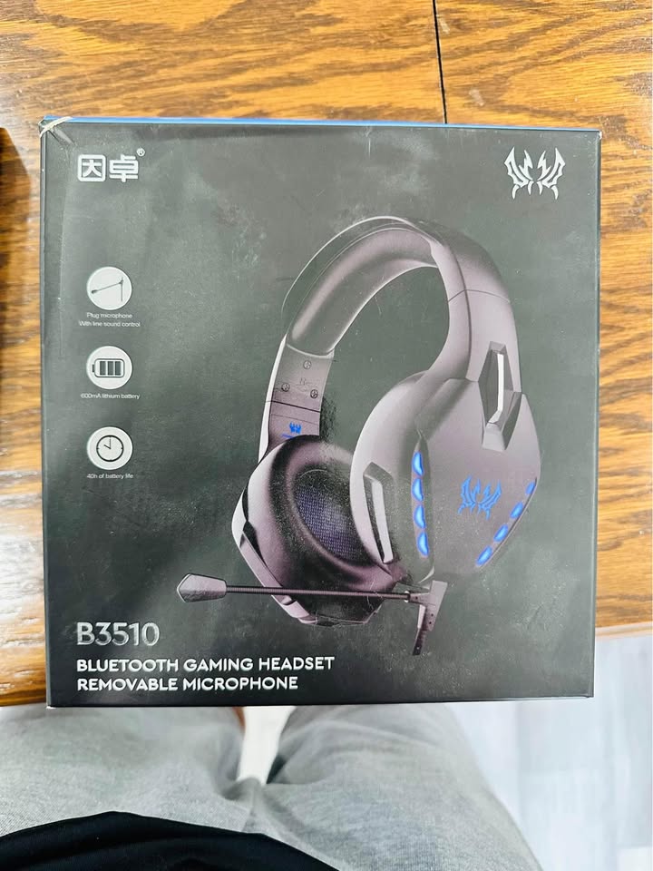 BLUETOOTH GAMING HEADSET REMOVABLE MICROPHONE - photo 2