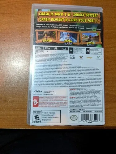 Crash Bandicoot N Sane Trilogy Nintendo Switch image indicator(2)