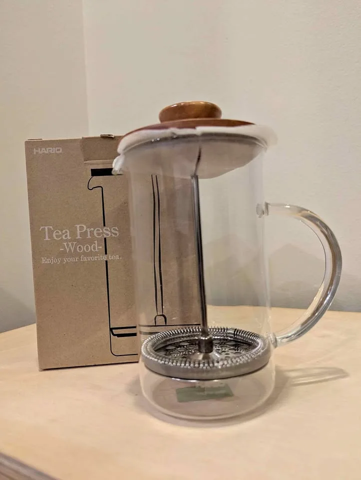 Hario Tea Press wood thw-4 600ml