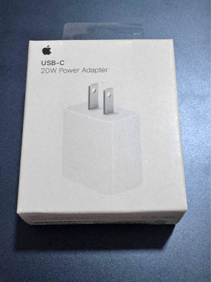 Original USB-C 20w power adapter/brick