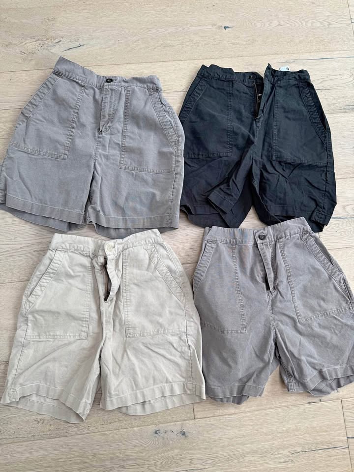 Roots teens adult cotton linen shorts