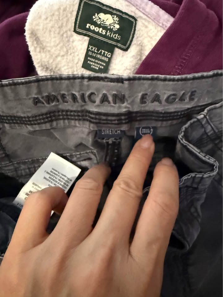 Roots hoodie eagles pant Zara long top - photo 3
