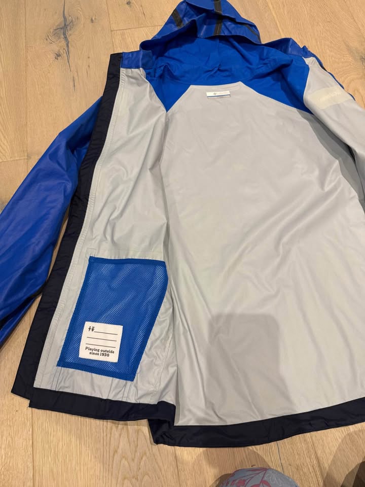 Columbia teen windbreaker rain jacket - photo 5