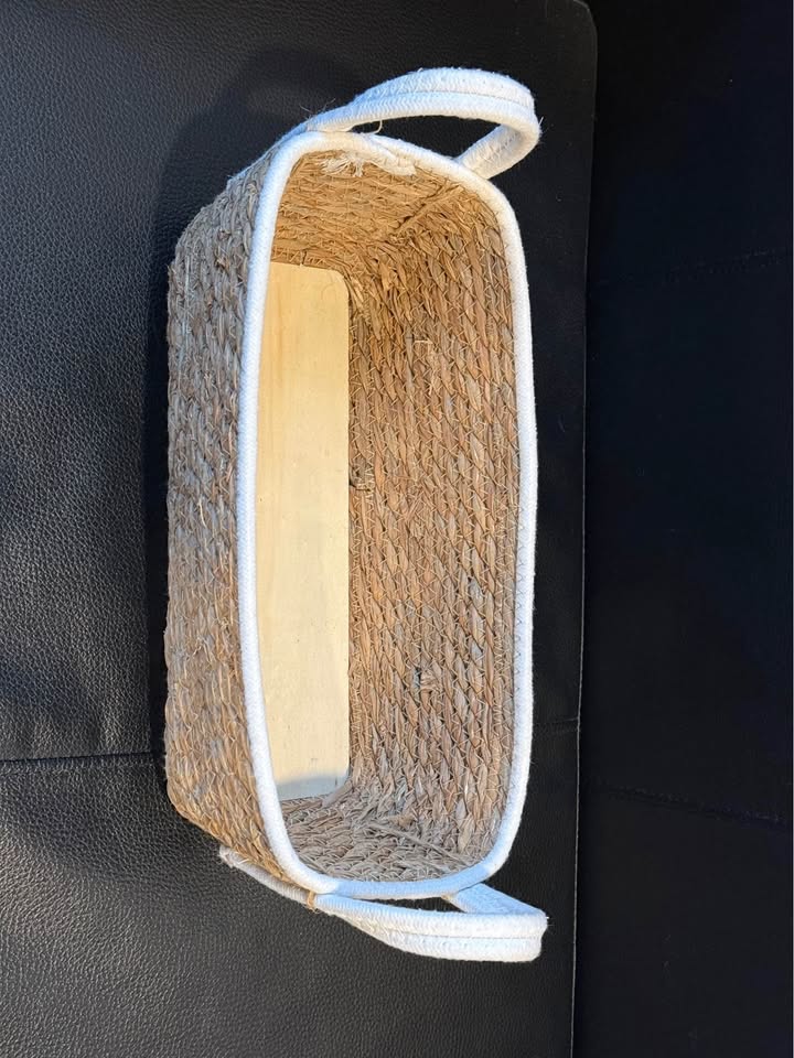 Woven basket — $5 - photo 2