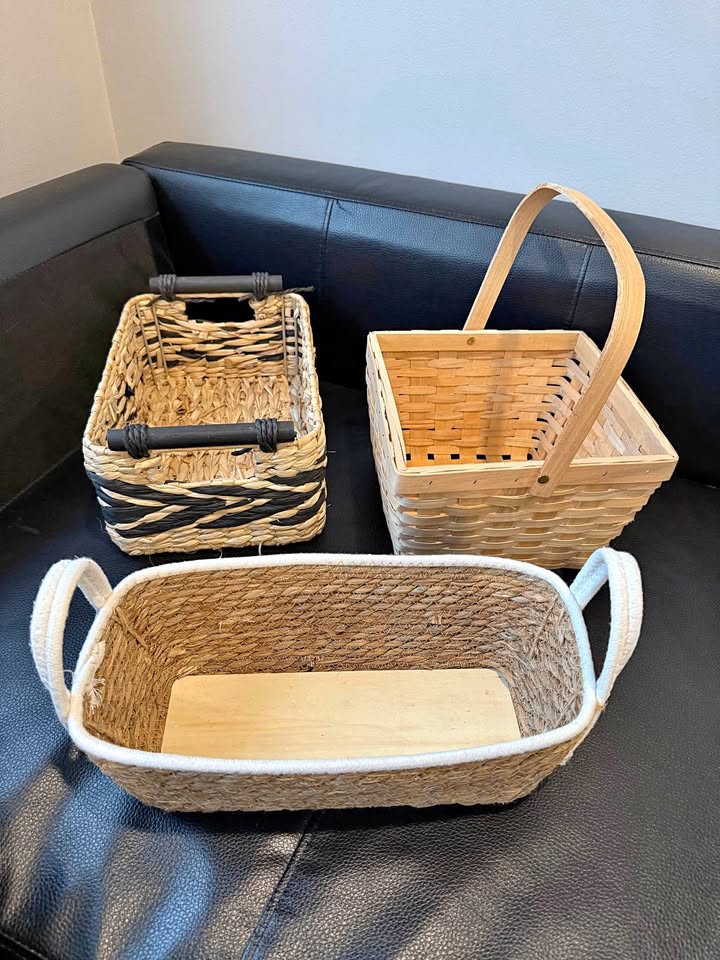 3 Baskets — $20 for all