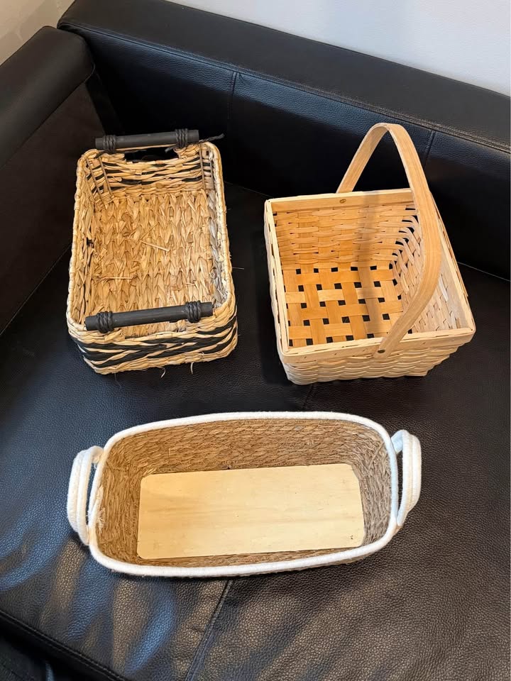 3 Baskets — $20 for all - photo 2