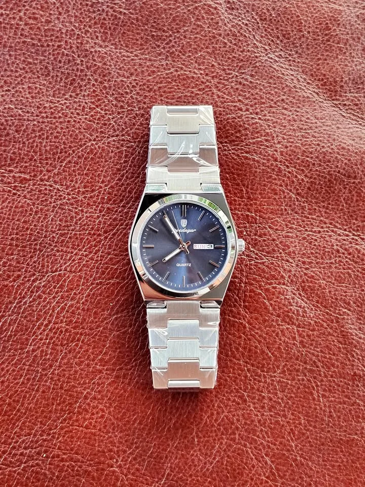 Business Style Stainless Steel Men’s Watch - Blue