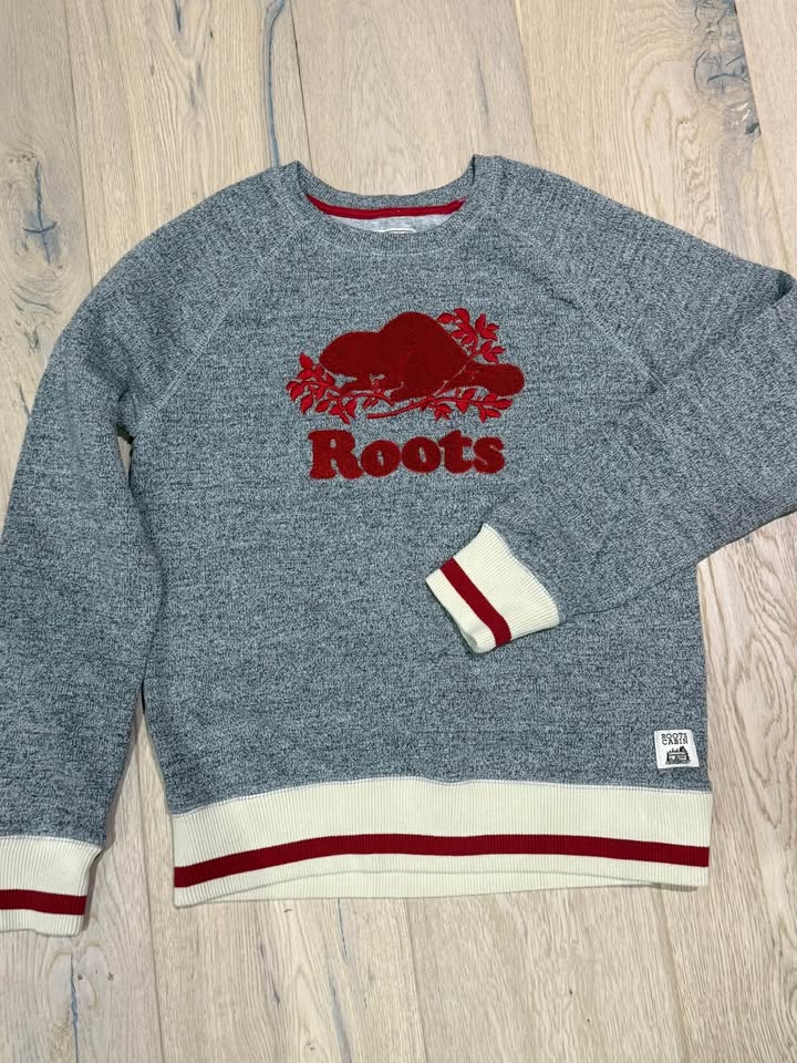 Roots fleece round neck long sleeves top - photo 2