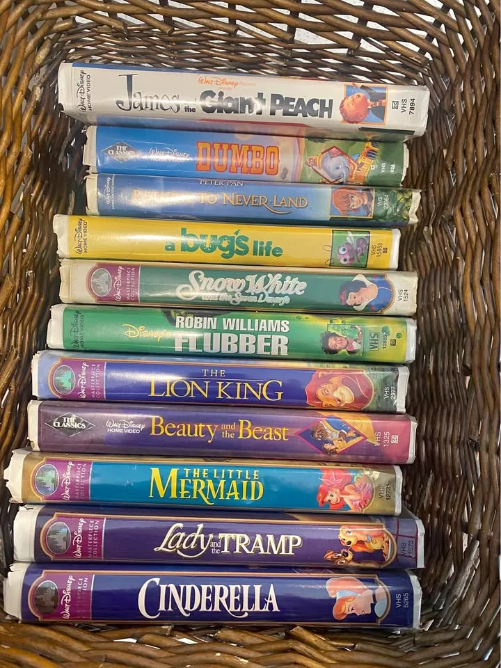 Kids VHS tapes thumbnail