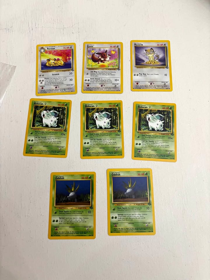 Pokémon Trading Cards Jungle 5/64 8 total