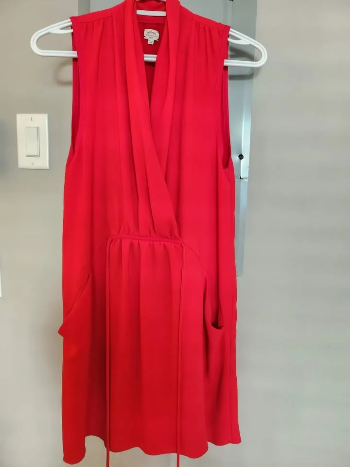 Red Wilfred dress