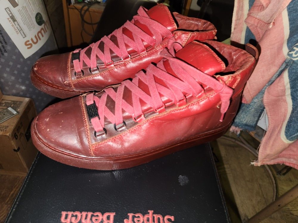 Balenciaga Arena size 9, red - photo 3