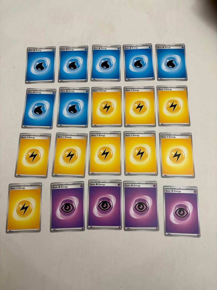Pokémon Scarlet and Violet Energy Cards 68 total - photo 2