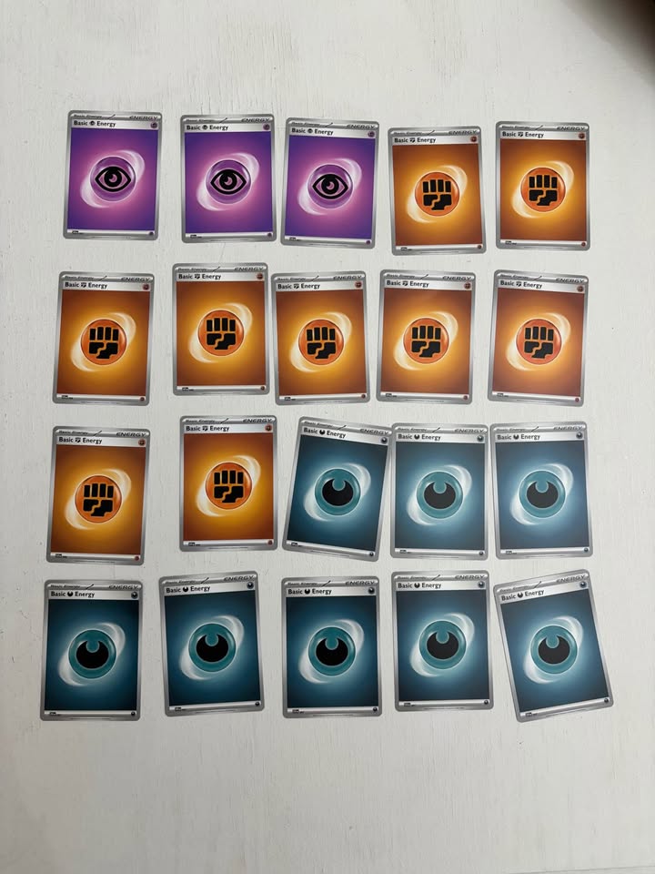 Pokémon Scarlet and Violet Energy Cards 68 total - photo 3