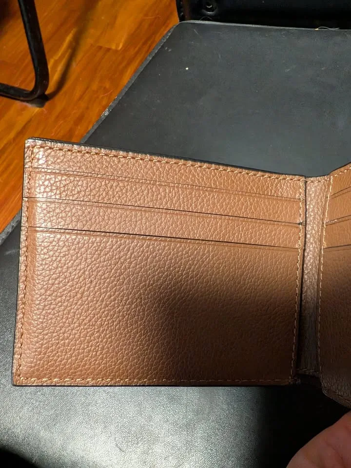 Coach Men’s Slim Bi-Fold Wallet (Varsity Stripe) – $65 image indicator(4)