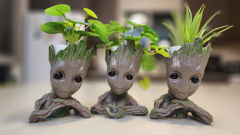 Flowerpot Baby Groot (set of 3)