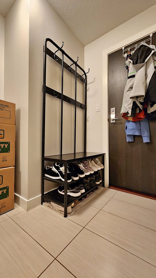 Coat Rack IKEA PINNIG with Shoe Storage Bench