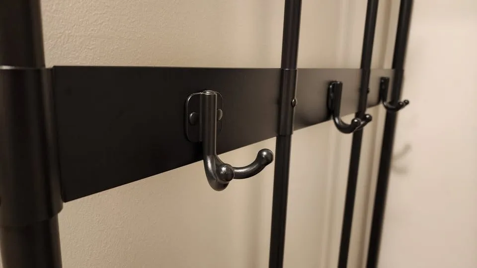 Coat Rack IKEA PINNIG with Shoe Storage Bench image indicator(2)