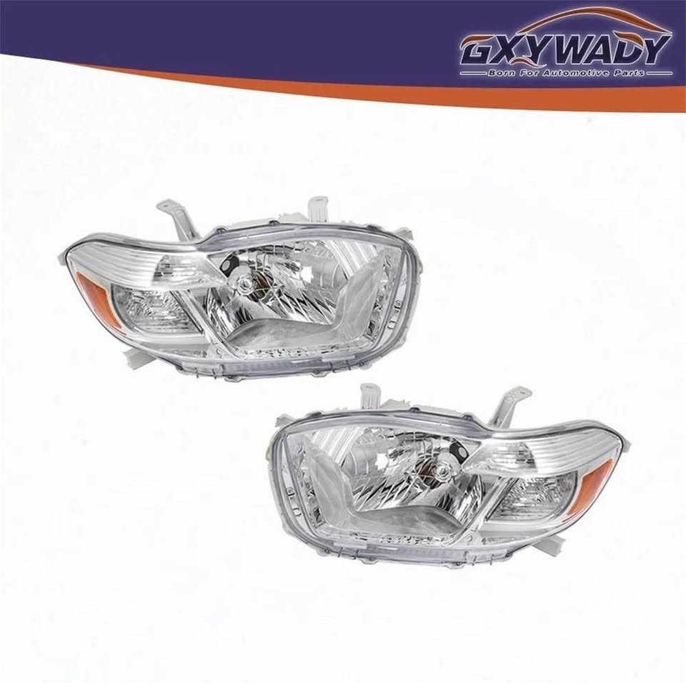 Headlight Assembly Set Toyota Highlander 2008-2010 - photo 2