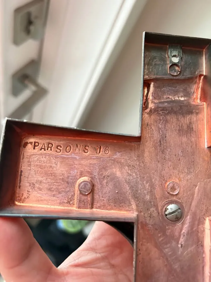 Vintage Parsons Bronze Crucifix image indicator(5)