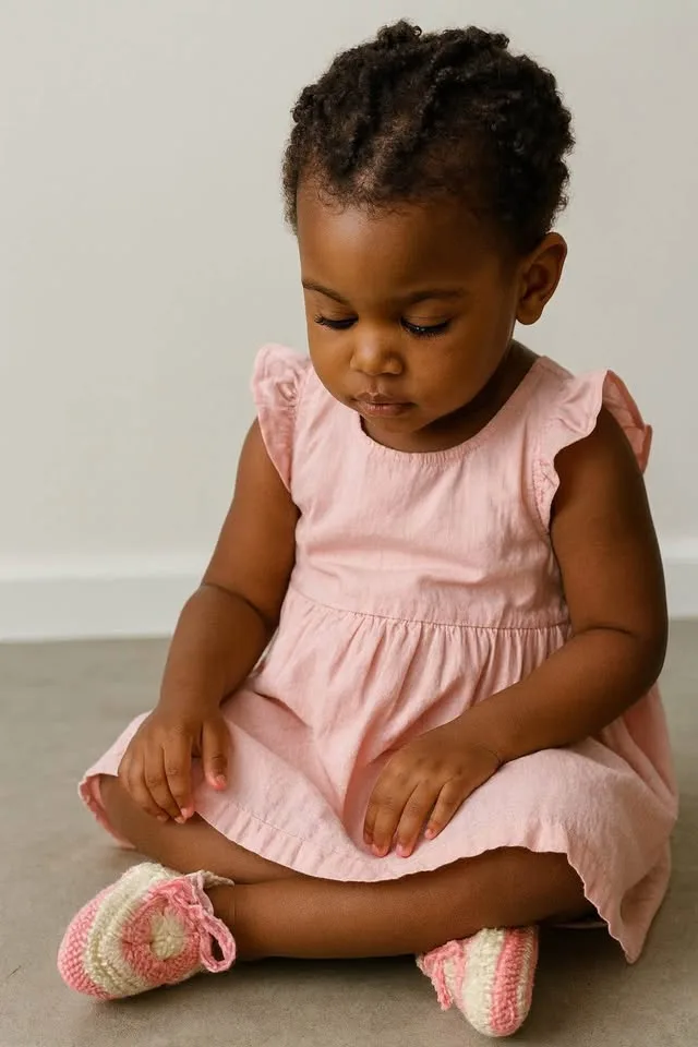 Handmade Crochet Baby socks/booties – Newborn to 9 Months image indicator(3)