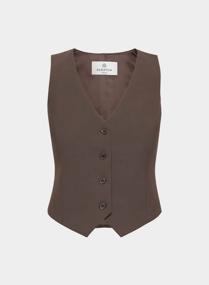 Aritzia Deniro Vest - Ressential Size 8 NWT image indicator(2)