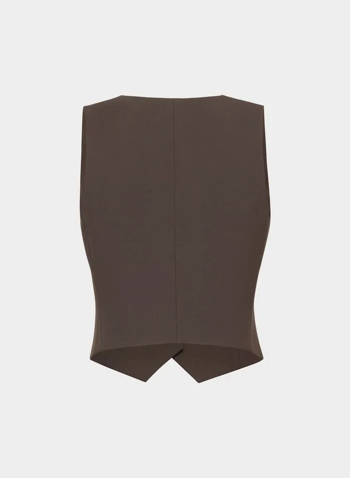 Aritzia Deniro Vest - Ressential Size 8 NWT image indicator(3)