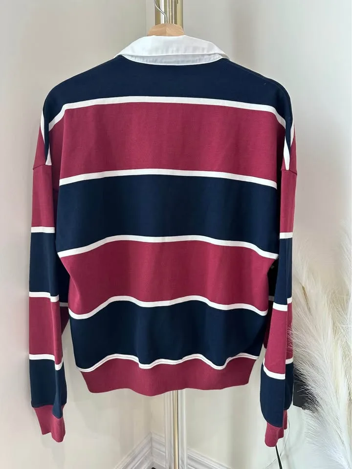 Aritzia Lomu Polo Longsleeve Size 2XS NWT image indicator(3)