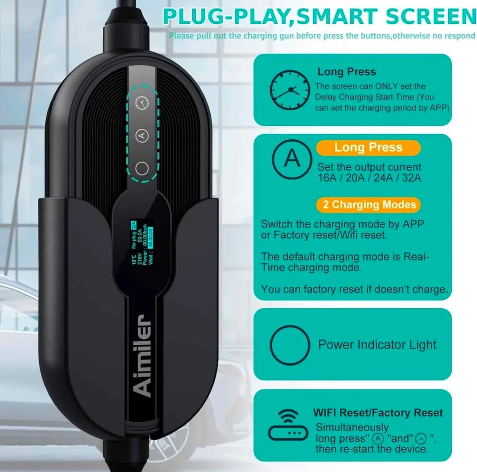 Level 2 Electric Vehicle (EV) Charger image indicator(2)